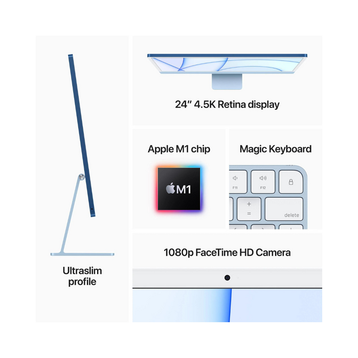 Apple iMac with Retina 4.5K Display 24-inch 7-core GPU