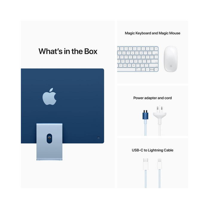 Apple iMac with Retina 4.5K Display 24-inch 7-core GPU