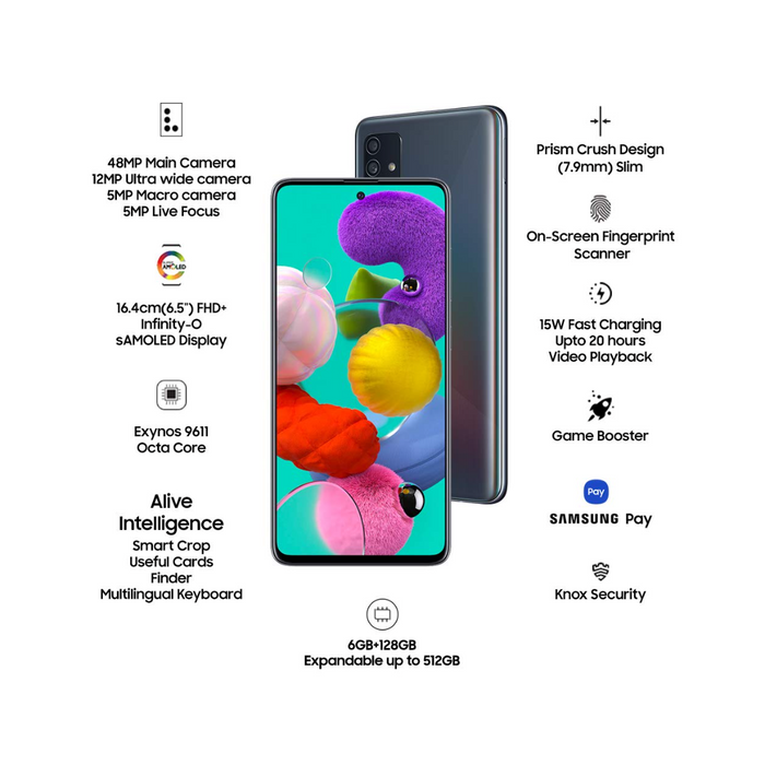 Samsung Galaxy A51 - www.laybyshop.com