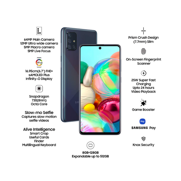 Samsung Galaxy A71 - www.laybyshop.com