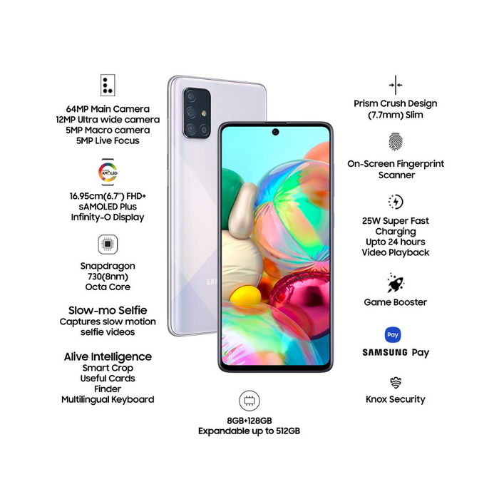Samsung Galaxy A71 - www.laybyshop.com