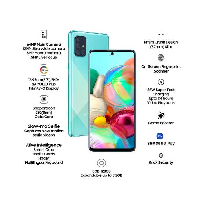 Samsung Galaxy A71 - www.laybyshop.com