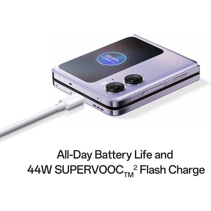 OPPO Find N2 Flip All day Battery Life
